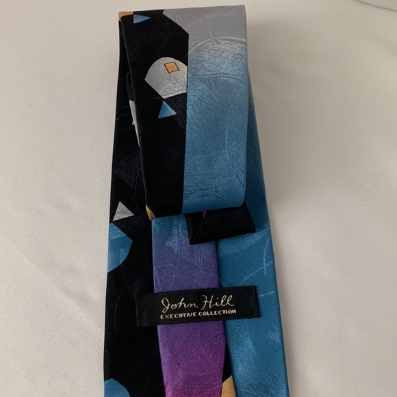 John Hill Silk Tie - Picture 4 of 5